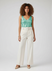 Feestelijke Pailletten Top voor Dames – Glanzende Party Top