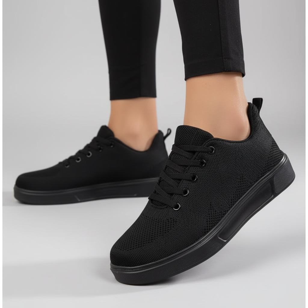 Gebreide Sneakers voor Dames – Comfortabele Lichtgewicht Knit Sneakers