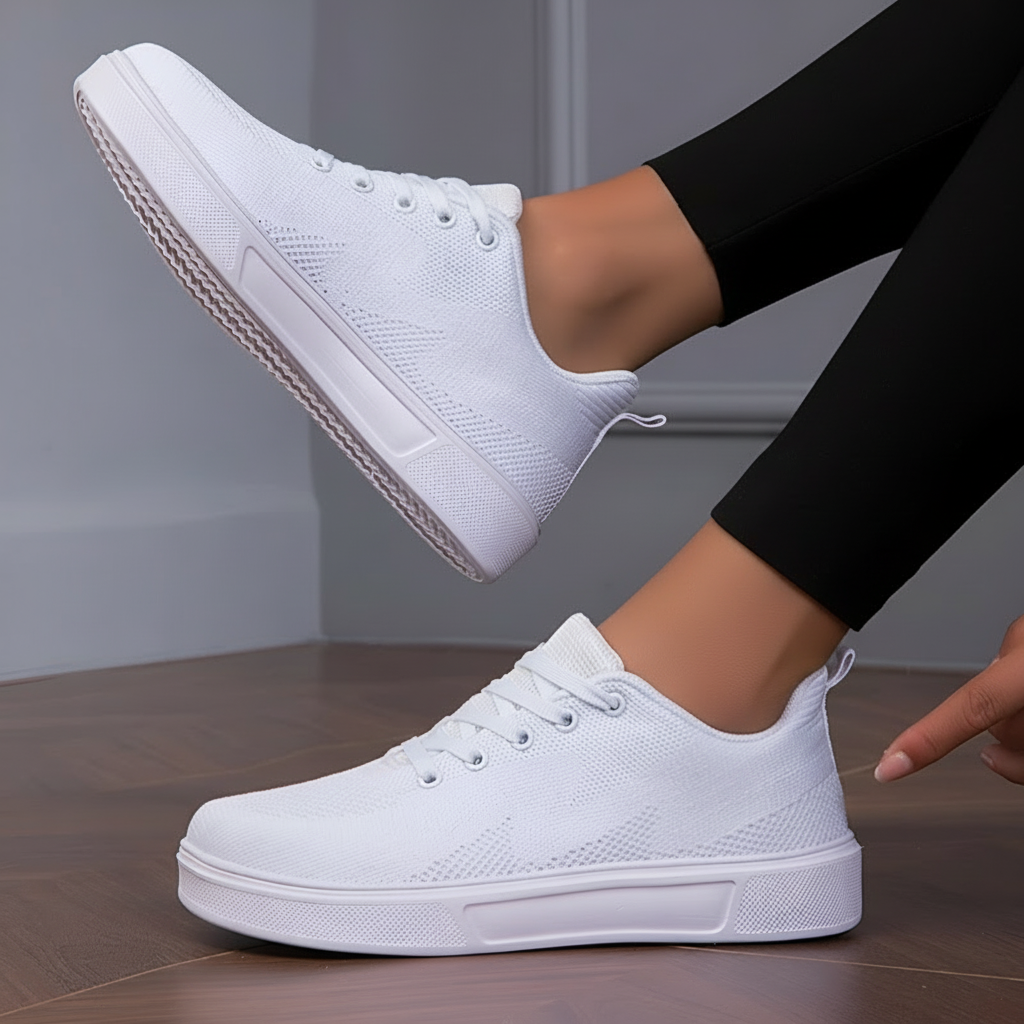 Gebreide Sneakers voor Dames – Comfortabele Lichtgewicht Knit Sneakers