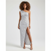 Glitter Avondjurk voor Dames – Elegante Sprankelende Lange Jurk