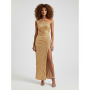 Glitter Avondjurk voor Dames – Elegante Sprankelende Lange Jurk