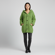 Oversized Gebreid Vest voor Dames – Zacht Warm Lang Vest met Losse Pasvorm