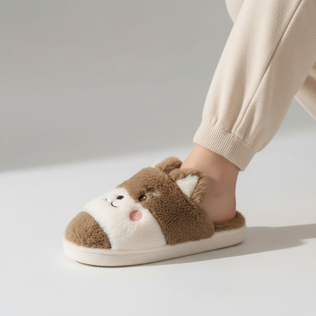 Knuffel Pantoffels voor Dames – Superzachte Warme Huisslippers