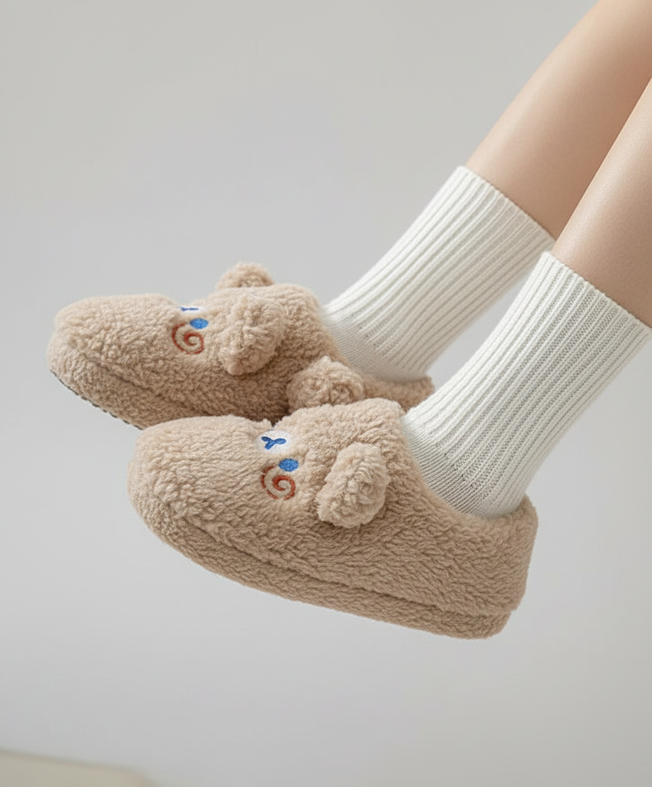 Knuffel Pantoffels voor Dames – Superzachte Warme Huisslippers
