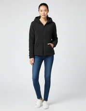 Fleece Hoodie Vest voor Dames – Warme Comfortabele Hoodie