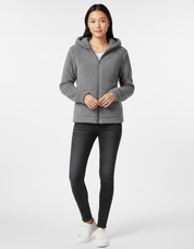 Fleece Hoodie Vest voor Dames – Warme Comfortabele Hoodie