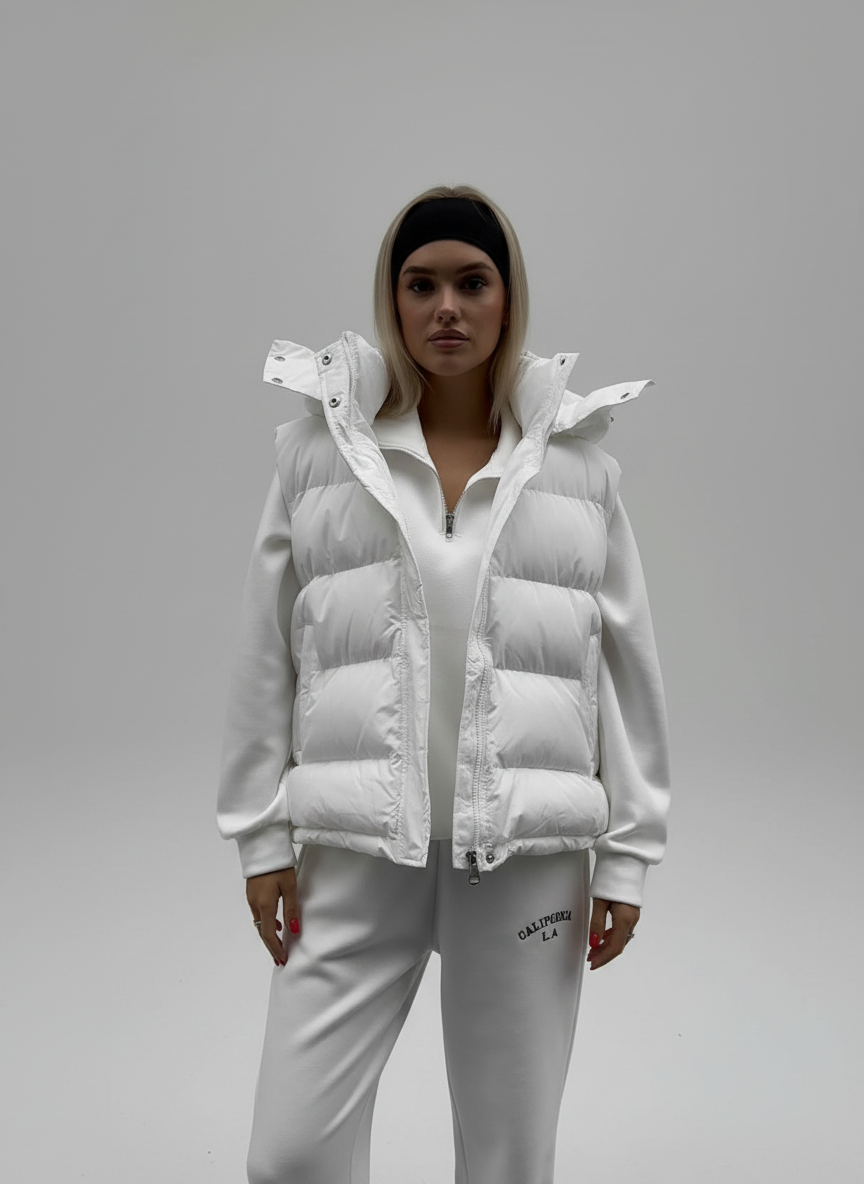 Bodywarmer Dames – Warme en Waterdichte Bodywarmer met Hoge Kraag