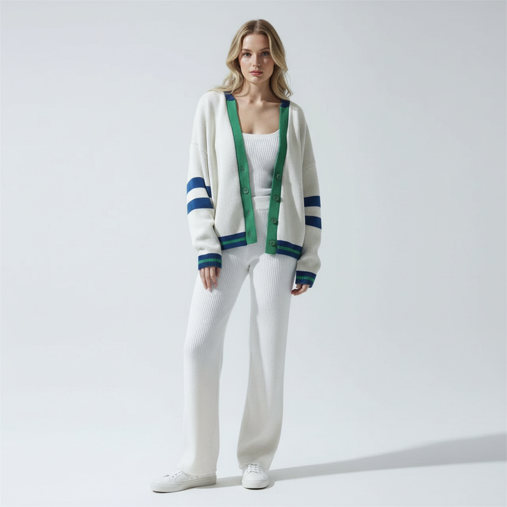 Oversized Cardigan voor Dames – Zacht Comfortabel Gebreid Vest