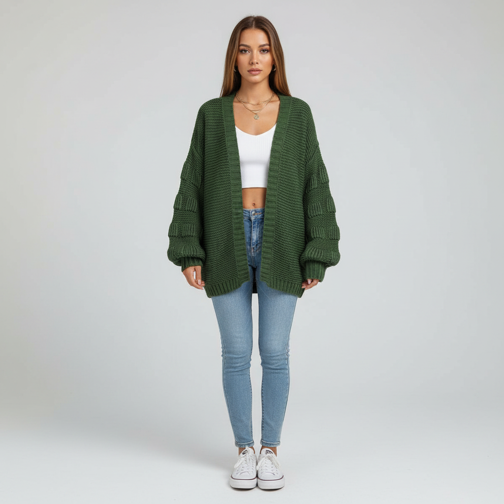 Gebreide Cardigan voor Dames – Warm Comfortabel Vest