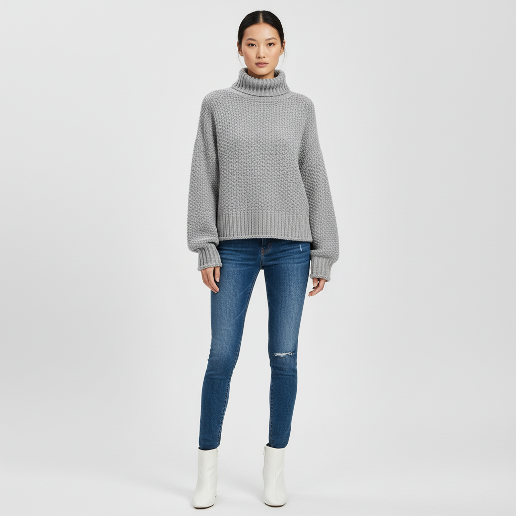 Gebreide Trui voor Dames – Zachte Warme Knit Sweater