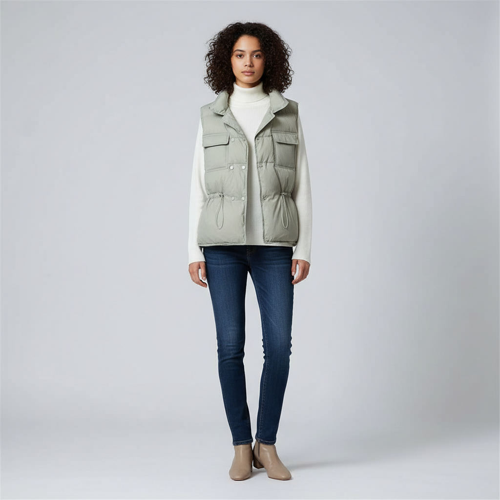 Gewatteerde Vest voor Dames – Warme Lichtgewicht Bodywarmer