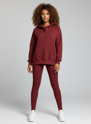 Loungewear Set voor Dames – Comfortabele Zachte Thuisset