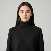 Turtleneck Trui voor Dames – Warme Gebreide Coltrui met Comfortabele Pasvorm