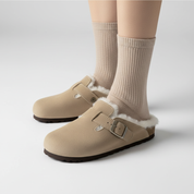 Comfort Clogs met Fleece voor Dames – Warme Instappers