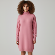 Gebreide Jurk voor Dames – Warme Comfortabele Knit Dress met Elegante Pasvorm