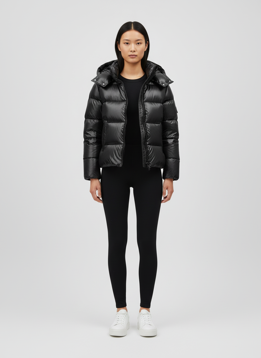 Puffer Jacket Dames – Slim Fit Winterjas met Isolatie & Stijlvolle Look