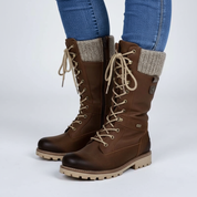 Dames Winterlaarzen – Waterdicht & Antislip | Warme Gevoerde Laarzen voor de Winter