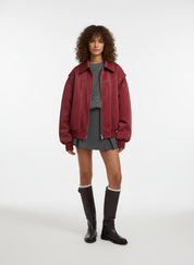 Vivien Leren Jas Dames | Oversized Leren Damesjas | Trendy Zacht Leer in Modieuze Kleuren