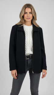 Wolmix Halflange Jas Dames - Stijlvol & Comfortabel