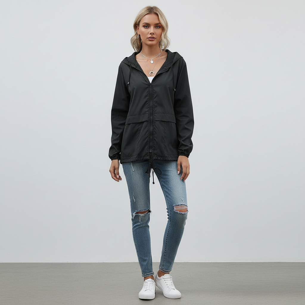 Lichtgewicht Dames Jas met Capuchon | Winddicht