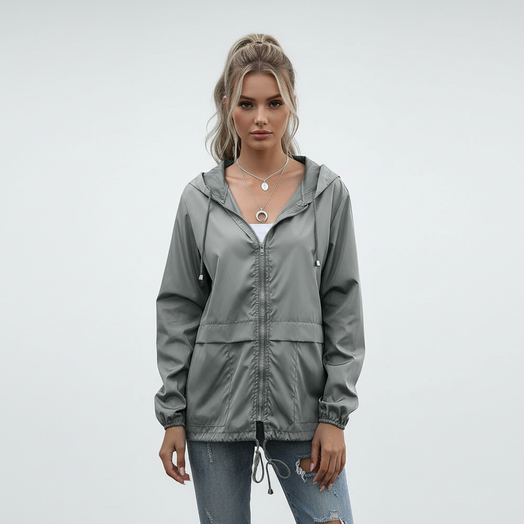 Lichtgewicht Dames Jas met Capuchon | Winddicht