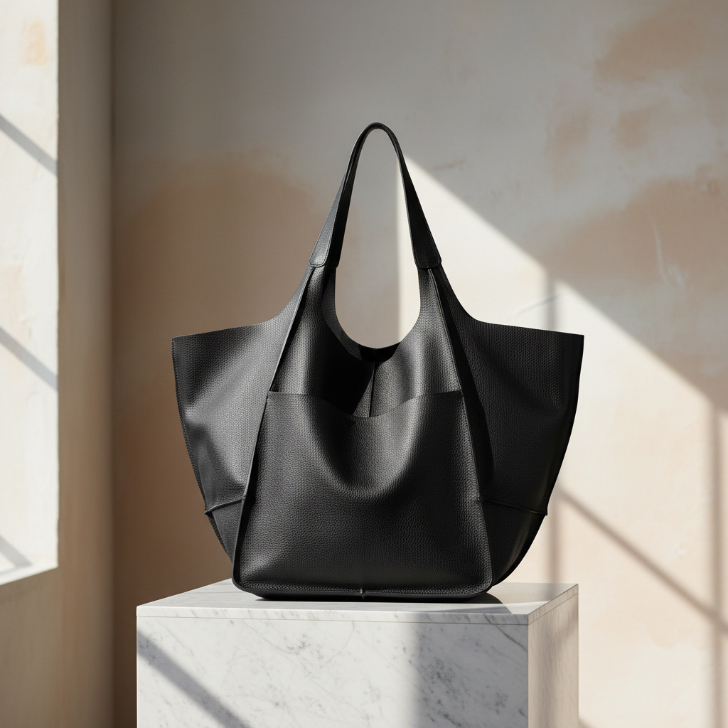 Ruime Kunstleren Shopper Tas - Stijlvol en Praktisch