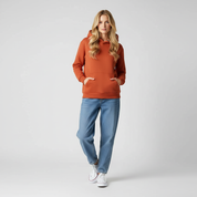 Oversized Dames Fleece Hoodie met Sherpa Voering