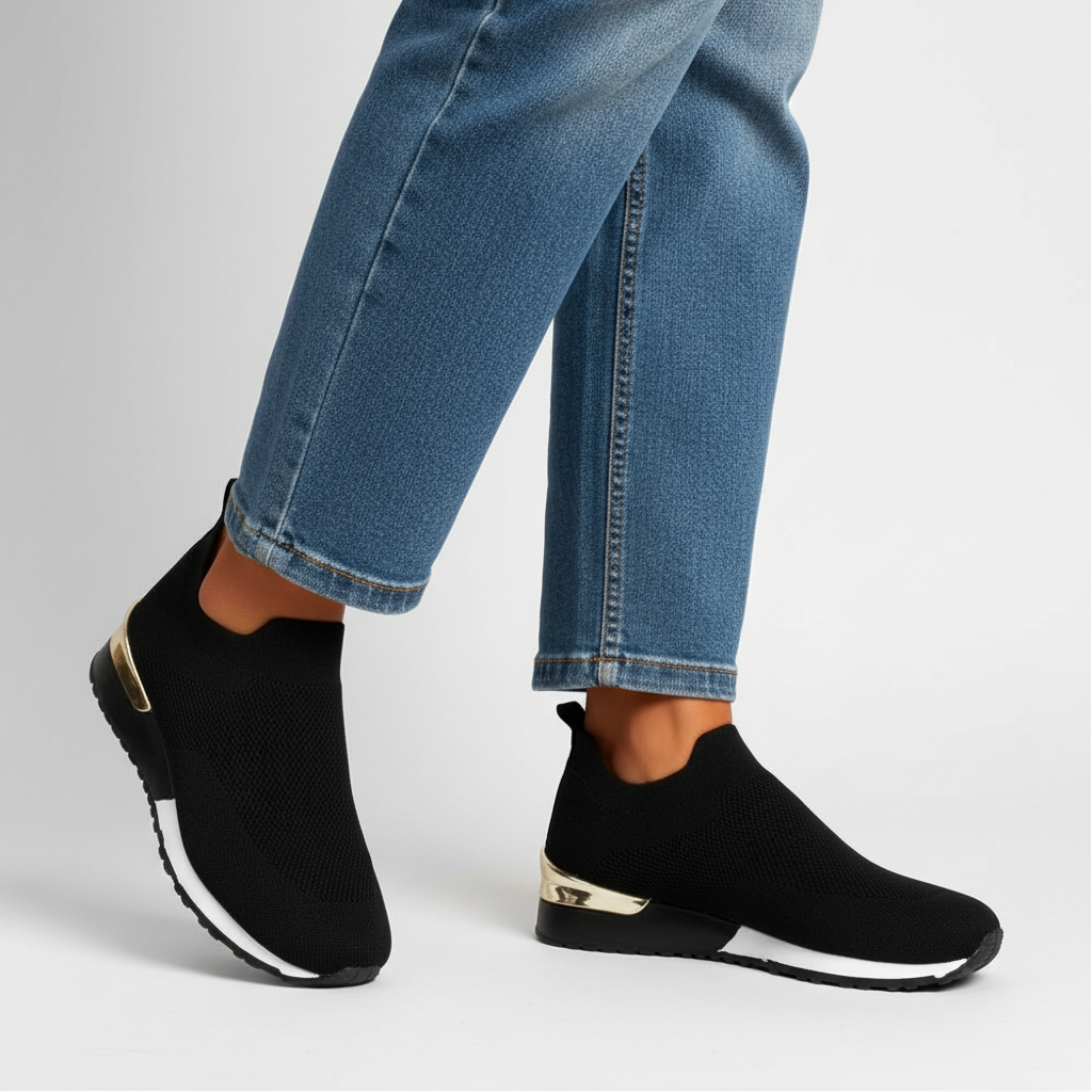Dames Slip-On Sneakers met Puntige Neus – Stijlvolle en Comfortabele Schoenen