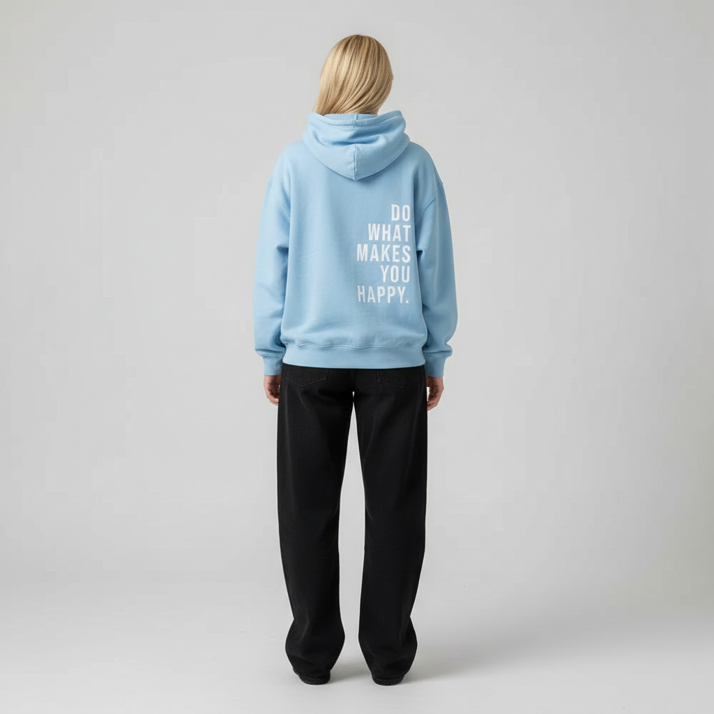 Katoenen Blend Dames Hoodie met Opvallende Letterprint