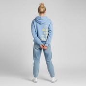 Warme Oversized Dames Hoodie - Streetwear Hoodie met Tekst op de Rug