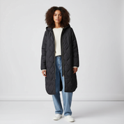 Dames Parka met Capuchon – Modieuze Dames Jas met Print, Duurzaam en Comfortabel