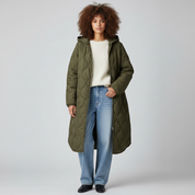 Dames Parka met Capuchon – Modieuze Dames Jas met Print, Duurzaam en Comfortabel