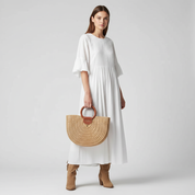 Suède Dames Laarzen met Franjes en Turquoise Accenten