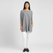 Moderne Dames Tuniek Met Relaxte Pasvorm