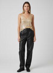 Dames Pailletten Top met Glitter Details | Feestelijk