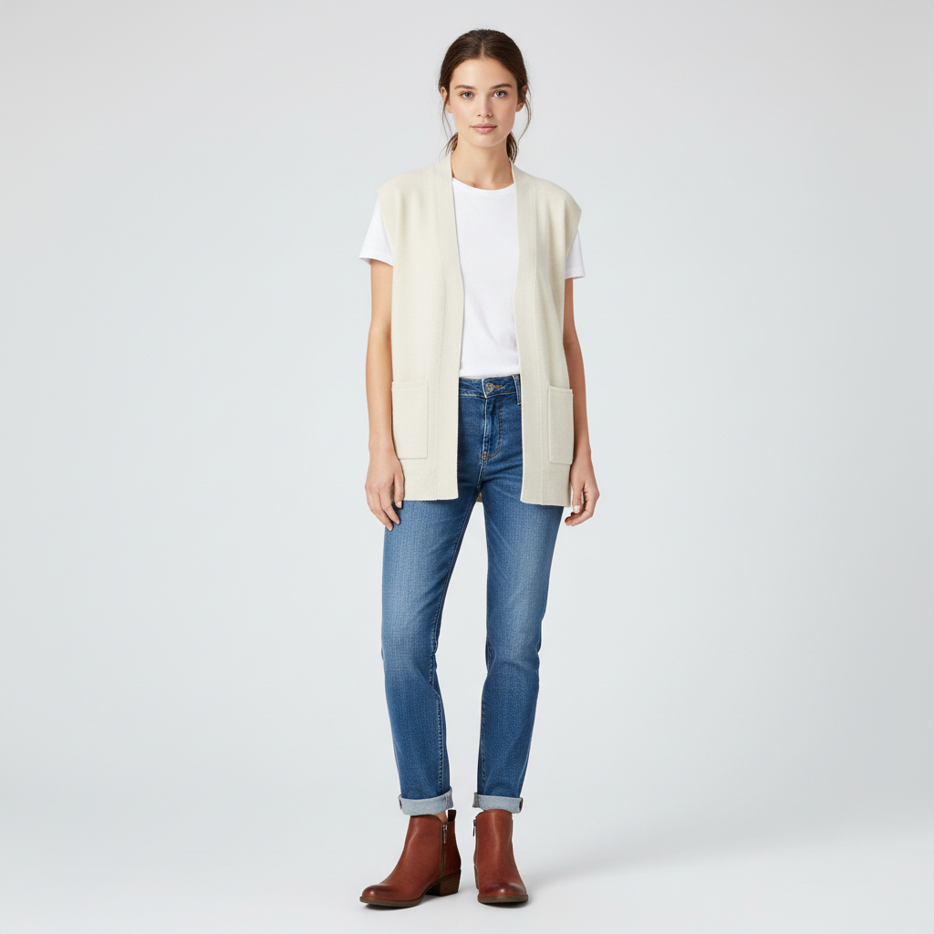 Dames Leren Enkellaarsjes met Comfort Fit en Zijrits