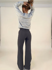 Beau Dames Pantalon – High-Waist Broek met Rechte Pijpen en Elegante Pasvorm