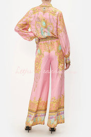 Zijden Loungewear Set voor Dames – Luxe Comfortabele Satijnen Lounge Set