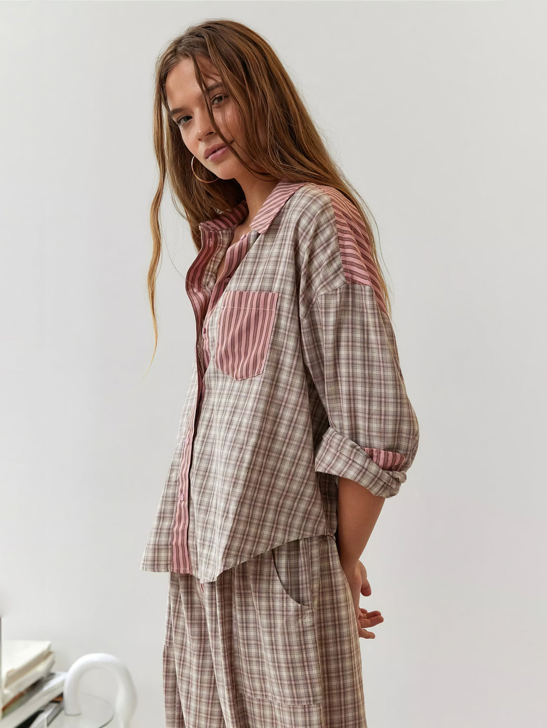 Pyjama Set voor Dames – Zachte Comfortabele Set van Luxe Stoffen