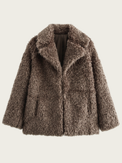 Luxe Teddy Jas Dames – Warm & Isolerend