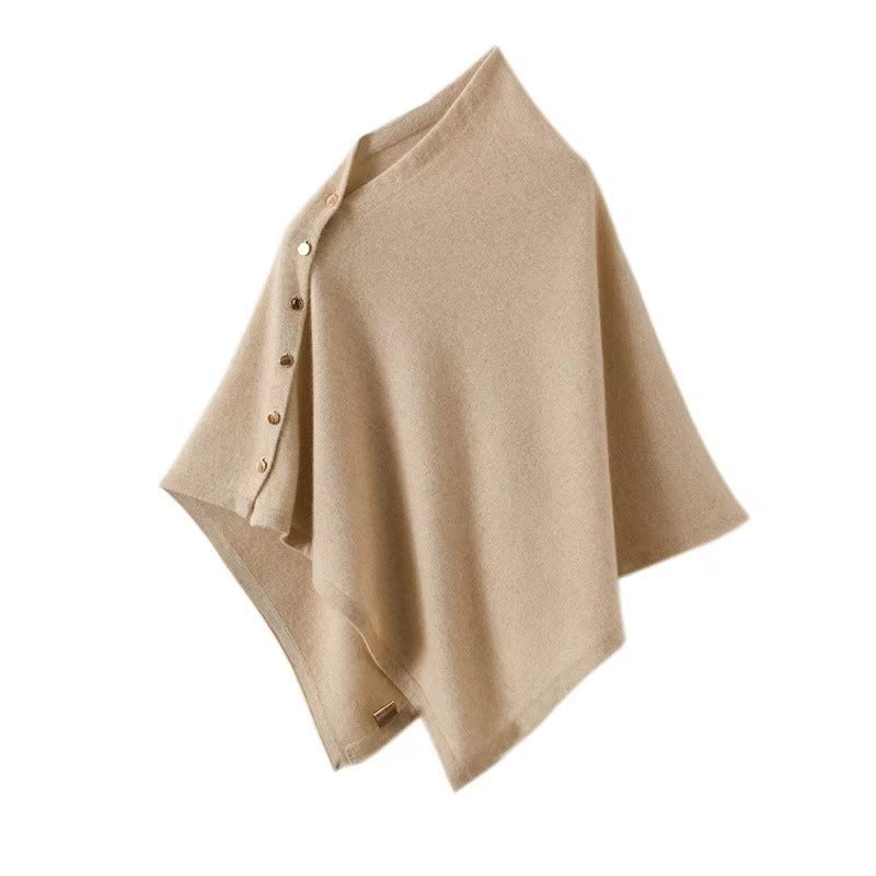 Asymmetrische Poncho voor Dames