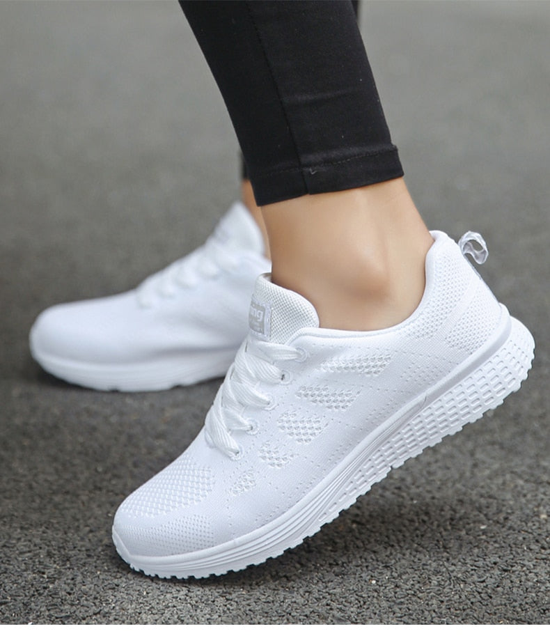 Ergonomische Dames Sneakers – Ademend Lichtgewicht Comfortschoenen voor Dagelijks Gebruik