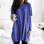 Moderne Dames Tuniek Met Relaxte Pasvorm