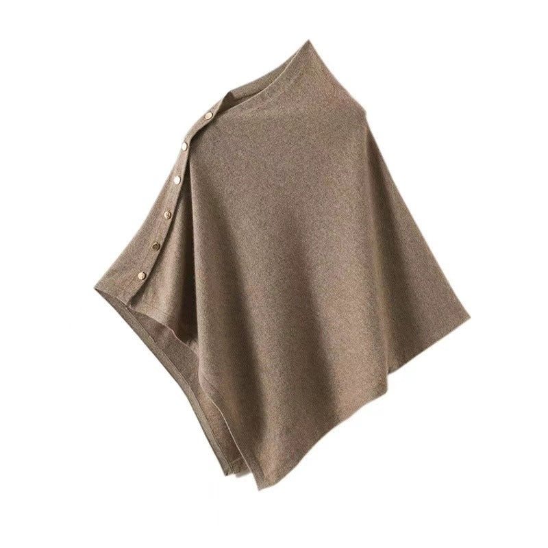 Asymmetrische Poncho voor Dames