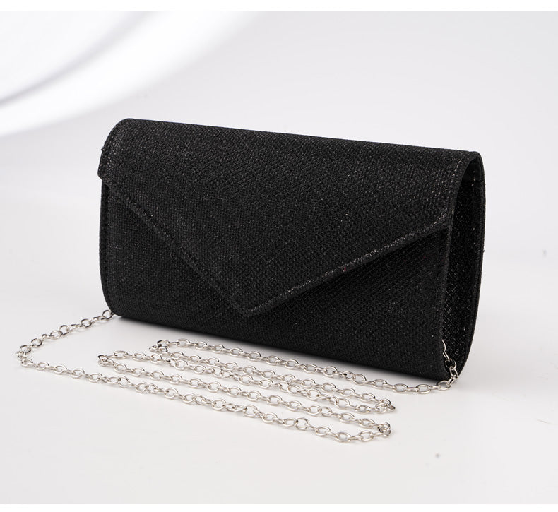 Luxe Glitter Clutch met Ketting | Dea Studios