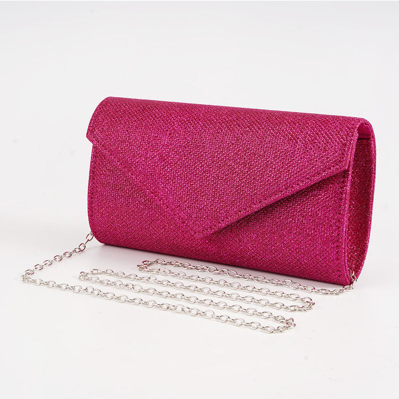 Luxe Glitter Clutch met Ketting | Dea Studios