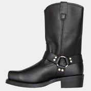 Leren Biker Laarzen voor Dames – Stoere Enkelboots van Echt Leer