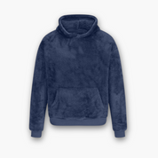 Pluche Unisex Hoodie met Comfortabele Pasvorm