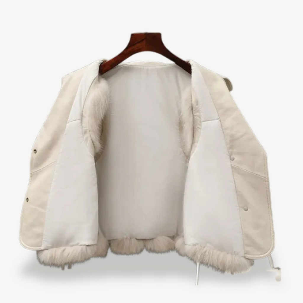 Dea Studios Dames Vest met Bont