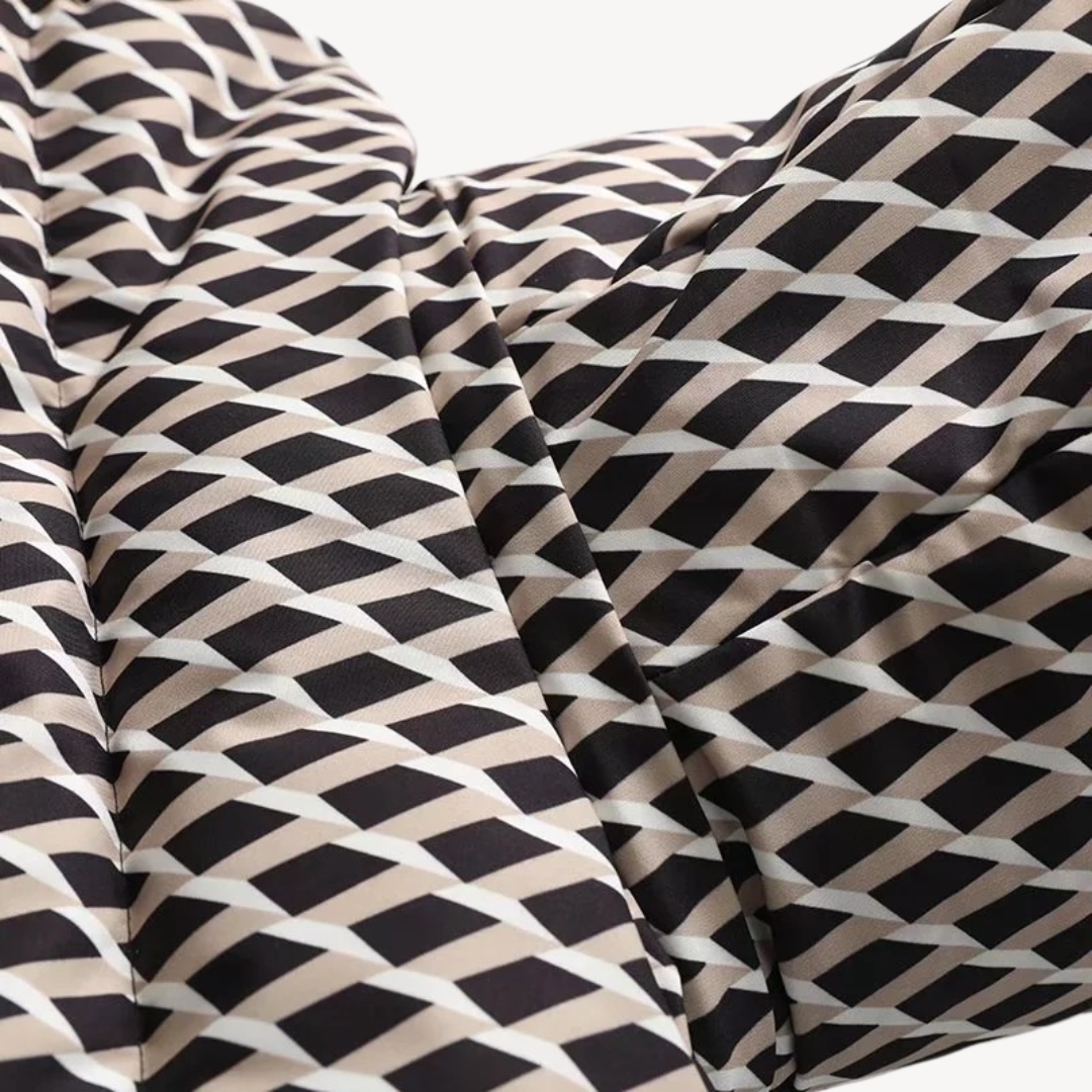 Dames Monogram Ski Jas – Waterdichte Ski-Jas